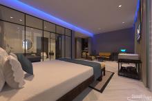 Khmer Interior Bedroom VIP Premium Singal Bed Hotel-EP13 in Cambodia
